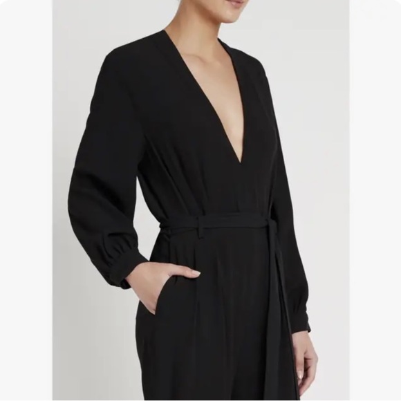IRO Jumpsuit Black Julliaca One Piece Womens Size 40 $723 - Picture 2 of 7